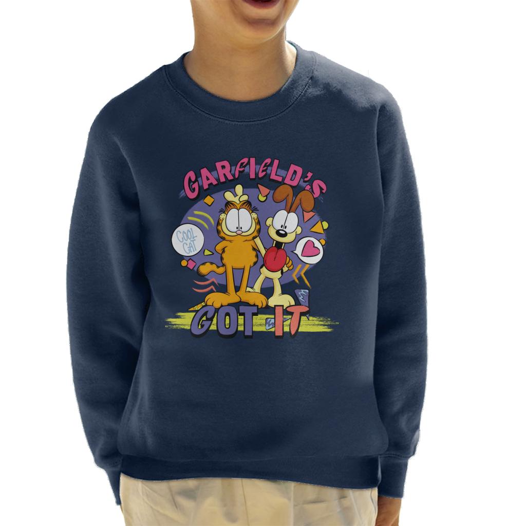 Garfield Has Got It Cool Cat Kid's Sweatshirt product image 4