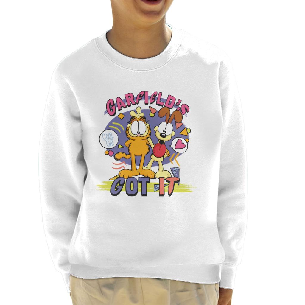 Garfield Has Got It Cool Cat Kid's Sweatshirt product image 6
