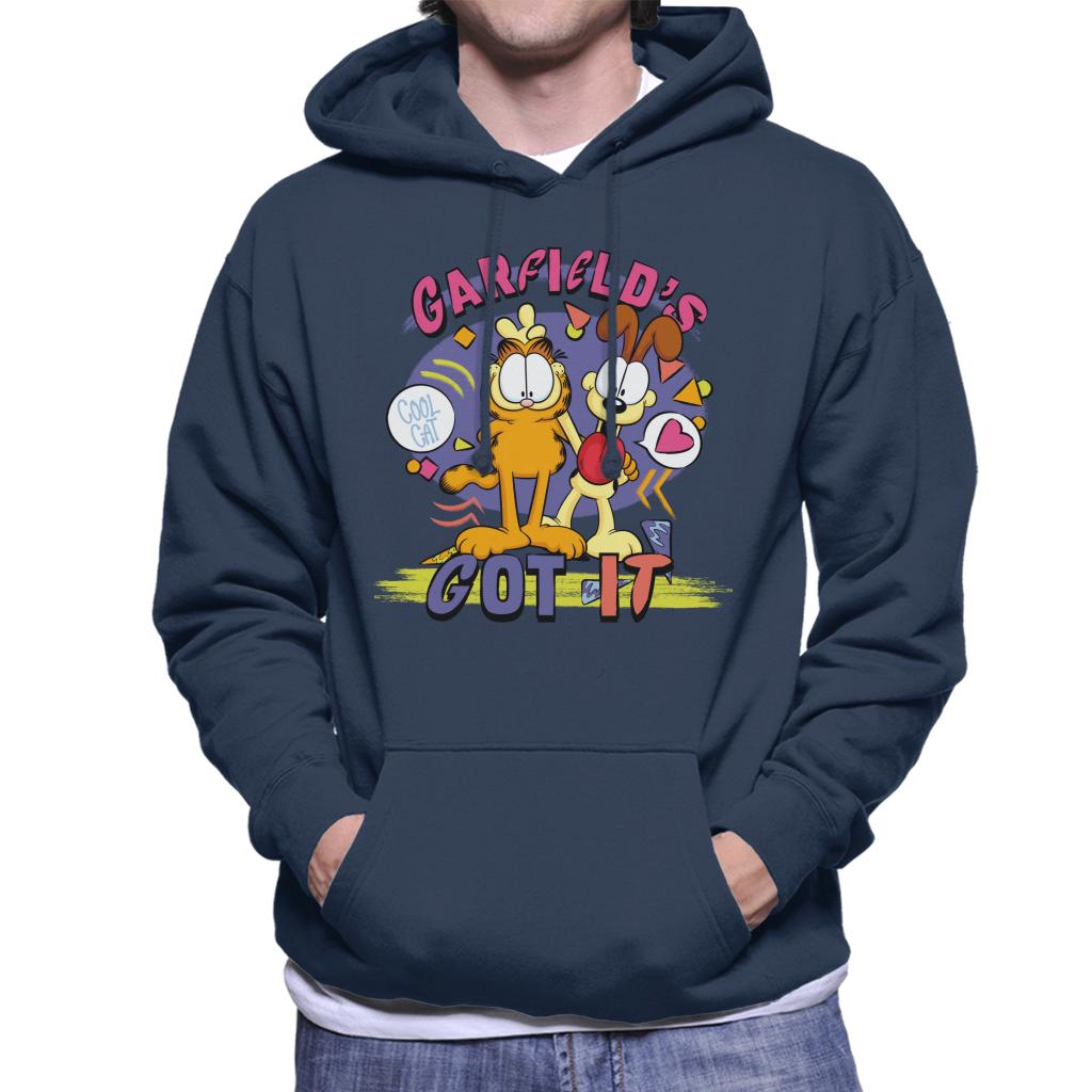 Garfield Has Got It Cool Cat Men's Hooded Sweatshirt product image 6