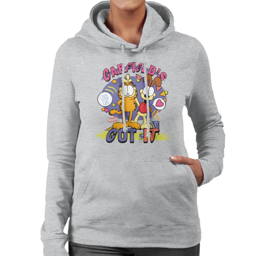 Garfield Has Got It Cool Cat Women's Hooded Sweatshirt product image 1