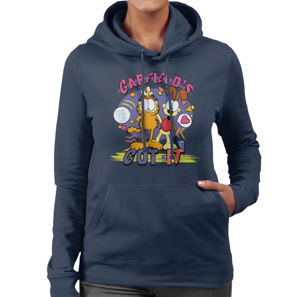 Garfield Has Got It Cool Cat Women's Hooded Sweatshirt product image 6