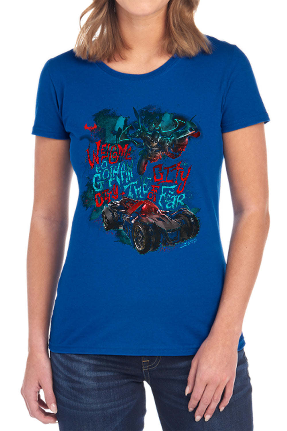 Batman Arkham Knight - City Of Fear Women's Short Sleeve product image 1