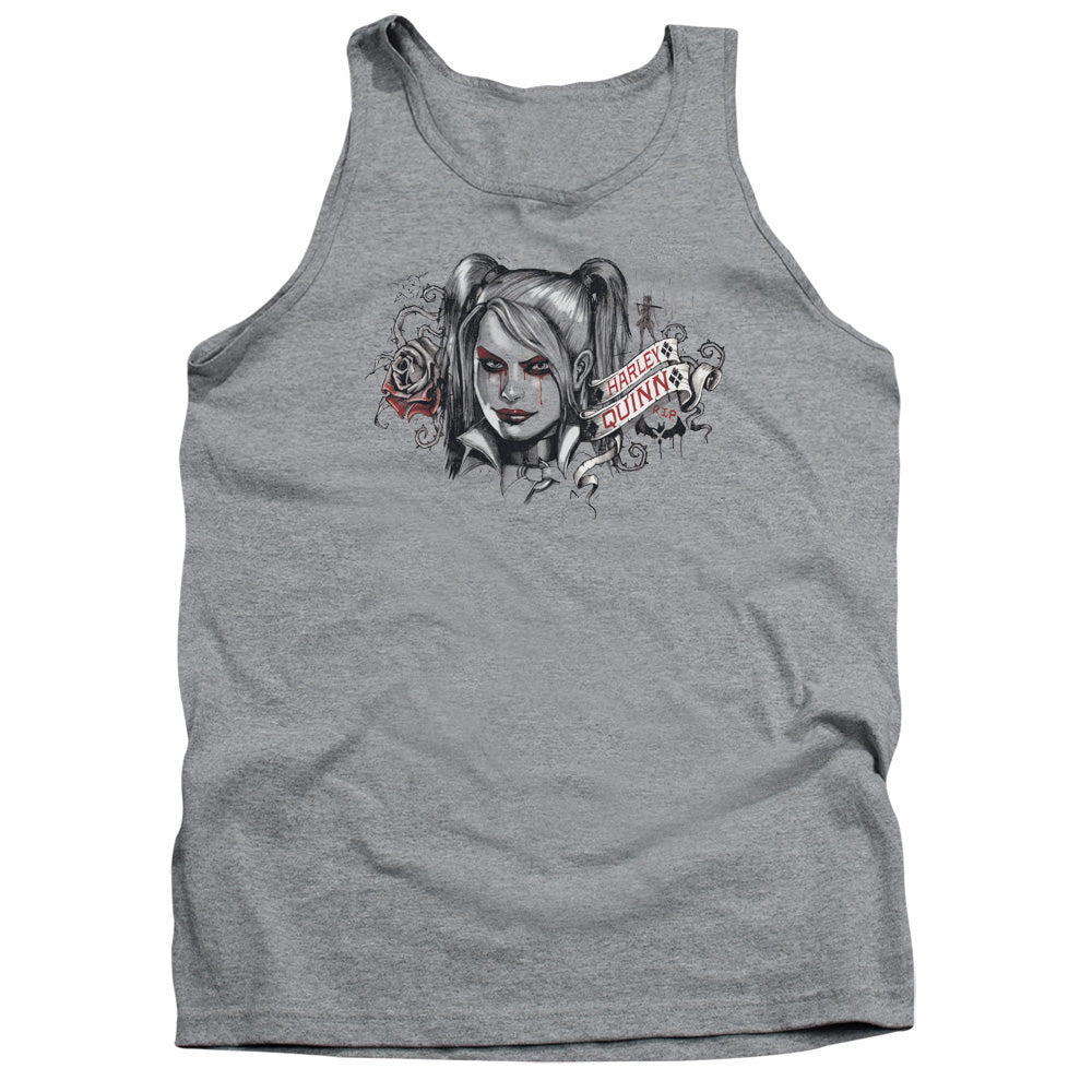 Batman Arkham Knight - Hq Sketch Adult Tank Top