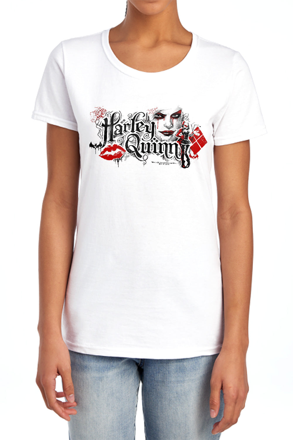 Batman Arkham Knight - Lips Women's Short Sleeve product image 2