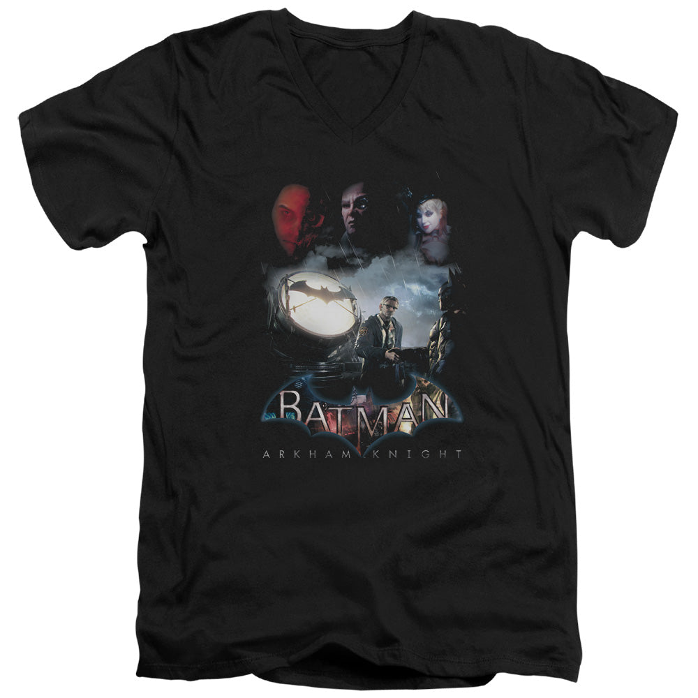 Batman Arkham Knight - Villain Storm Adult Slim Fit V Neck product image 1