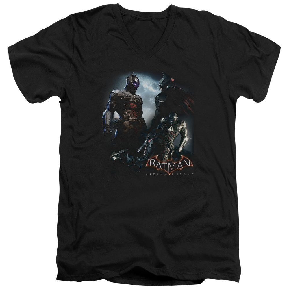 Batman Arkham Knight - Face Off Adult Slim Fit V Neck Cotton product image 1