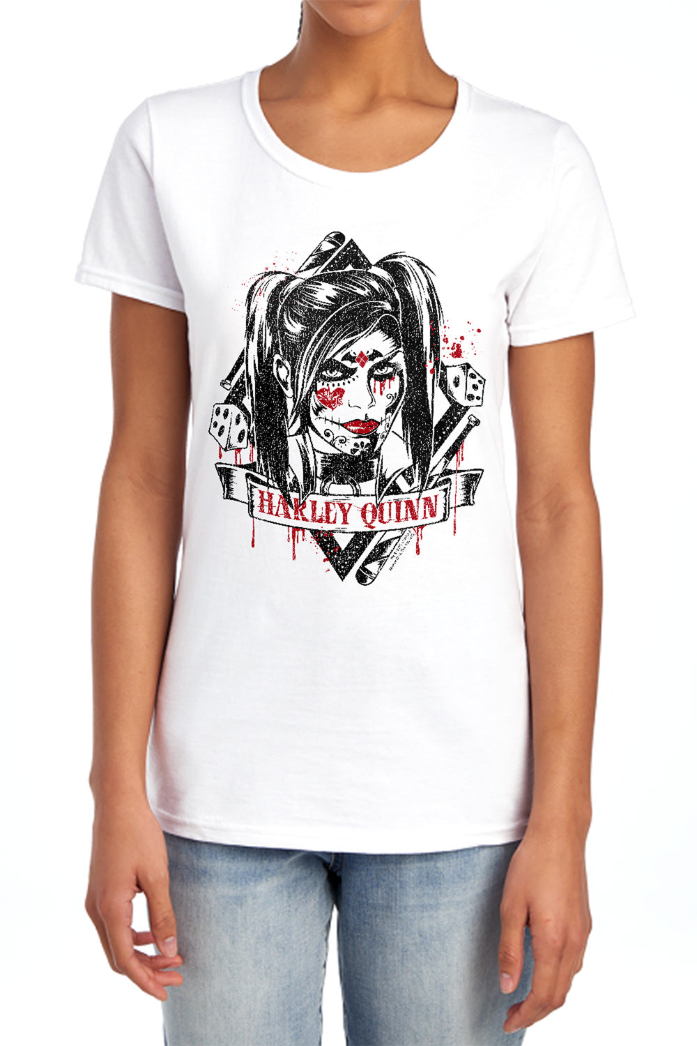 Batman Arkham Knight - Sugar Quinn Women's Short Sleeve product image 1
