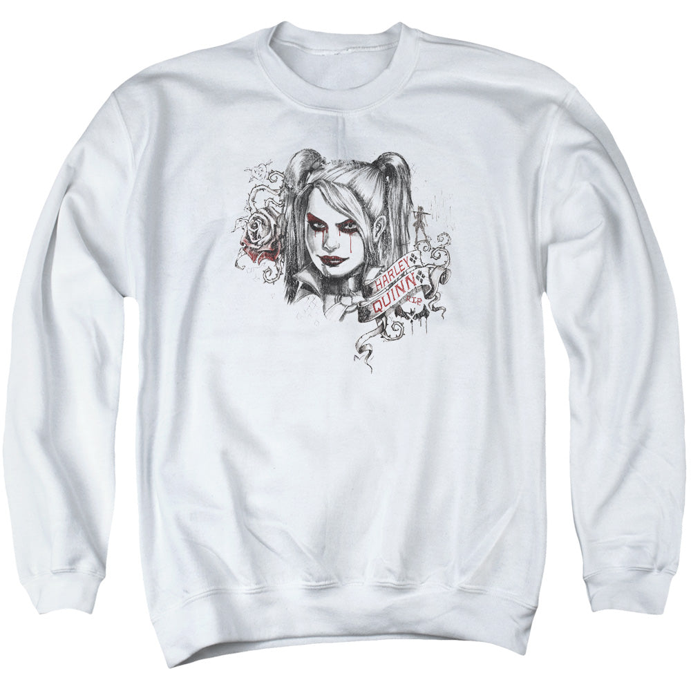 Batman Arkham Knight - Sketchy Girl Adult Crewneck product image 2