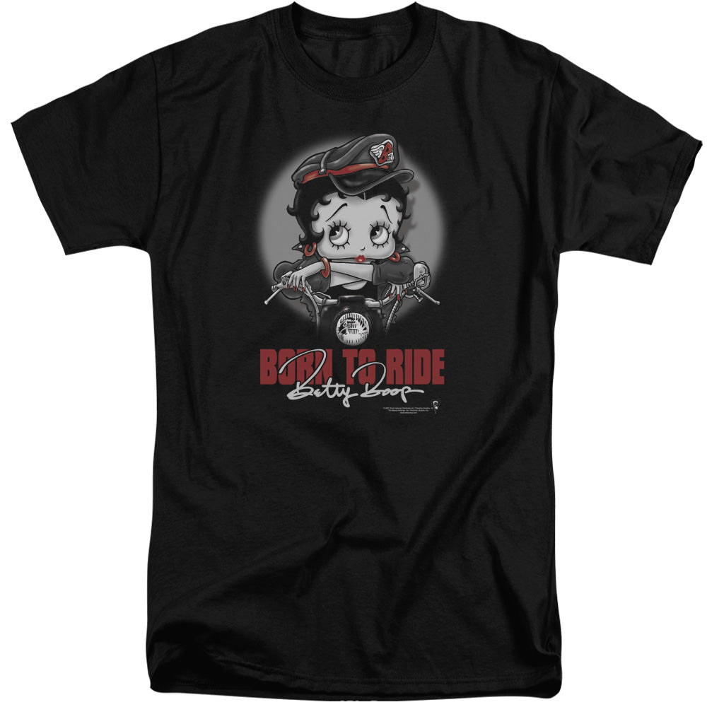 Betty Boop - Born To Ride Adult Tall Fit Short Sleeve product image 1