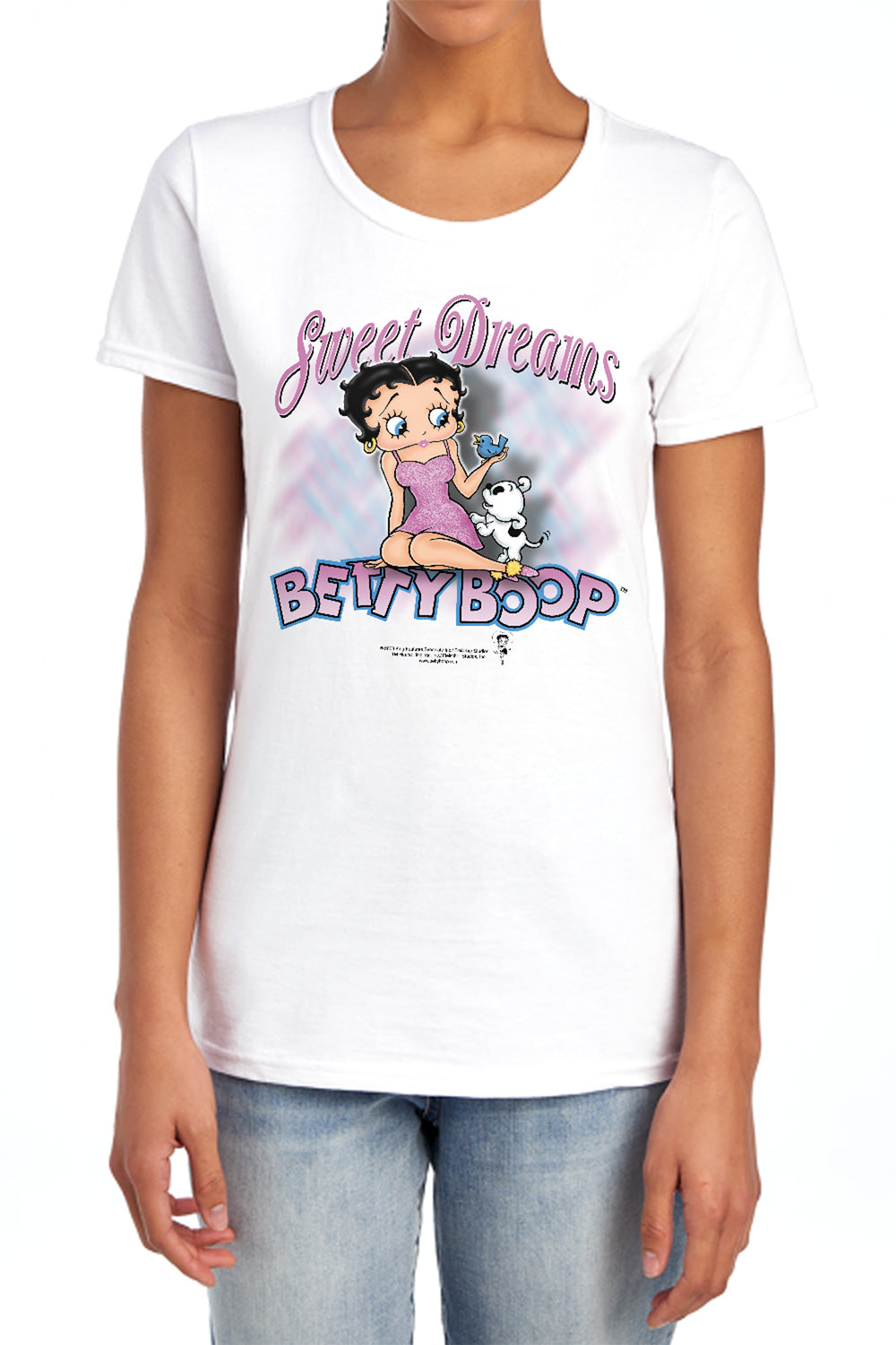 Betty Boop - Sweet Dreams Women's Short Sleeve product image 1