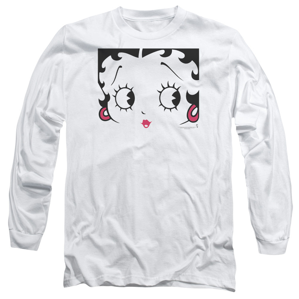 Betty Boop - Close Up Adult Long Sleeve product image 1