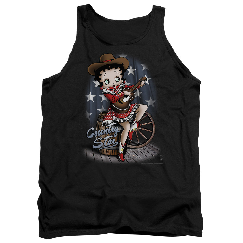 Betty Boop - Country Star Adult Tank Top