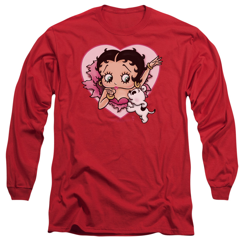 Betty Boop - I Love Adult Long Sleeve product image 1