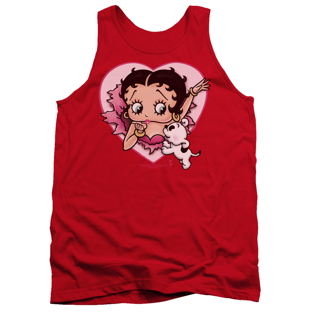 Betty Boop - I Love Betty Adult Tank Top