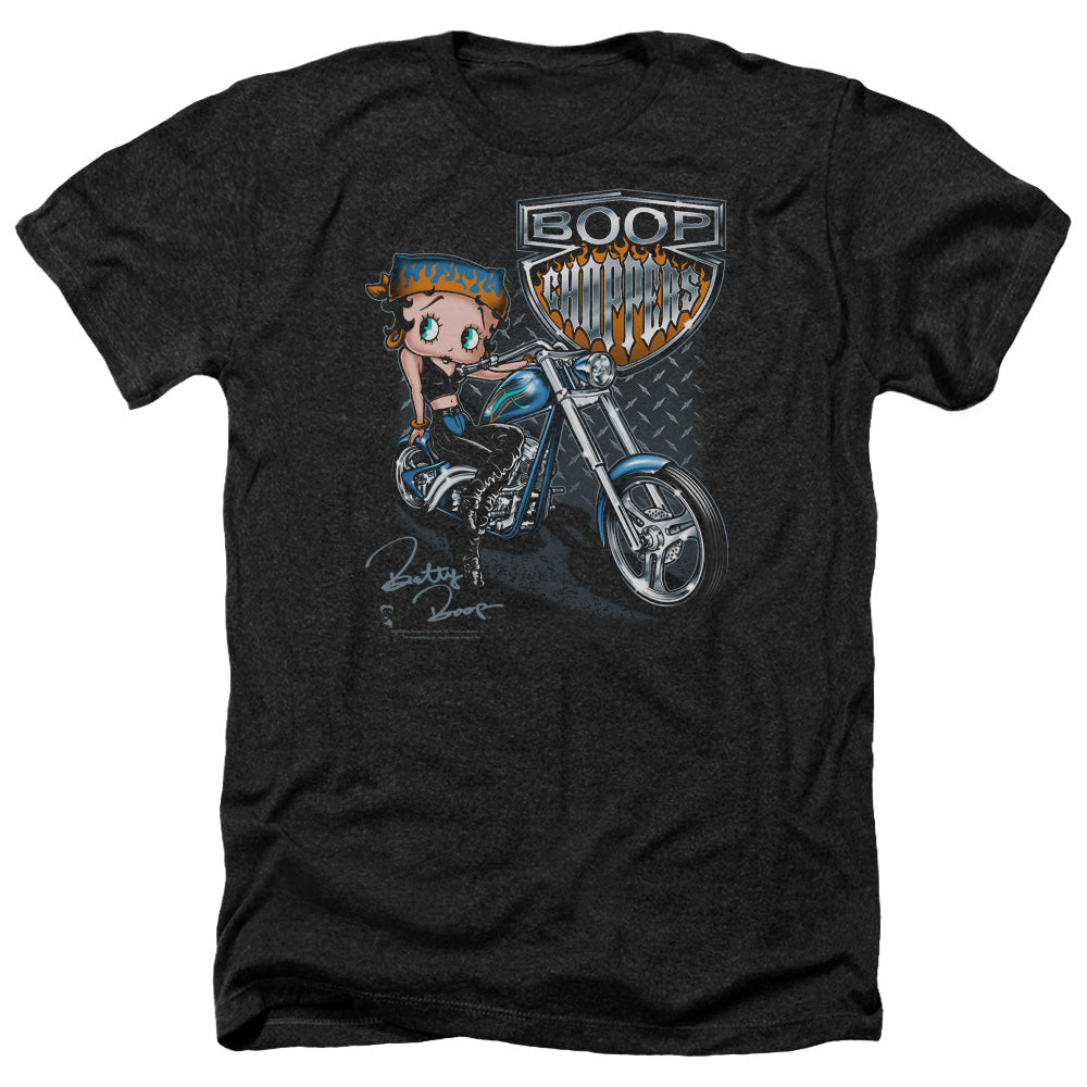 Betty Boop - Choppers Adult Regular Fit Heather Short Sleeve product image 1