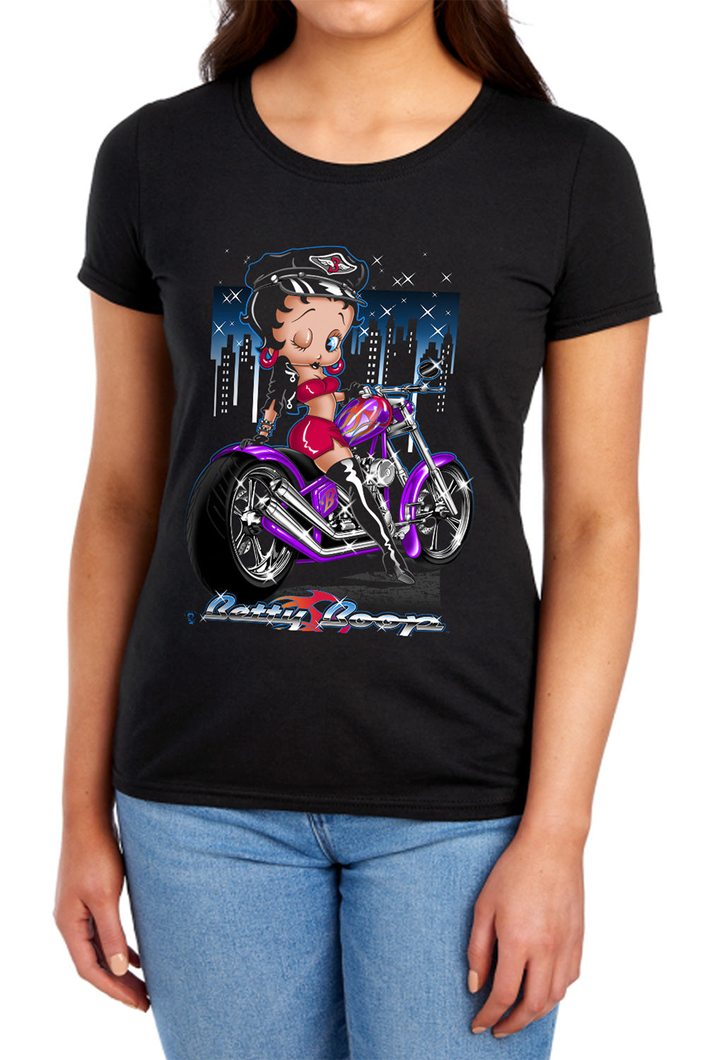 Betty Boop - City Chopper Women's Short Sleeve product image 1