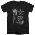 Betty Boop - With The Band Adult Slim Fit V Neck Cotton product image 1