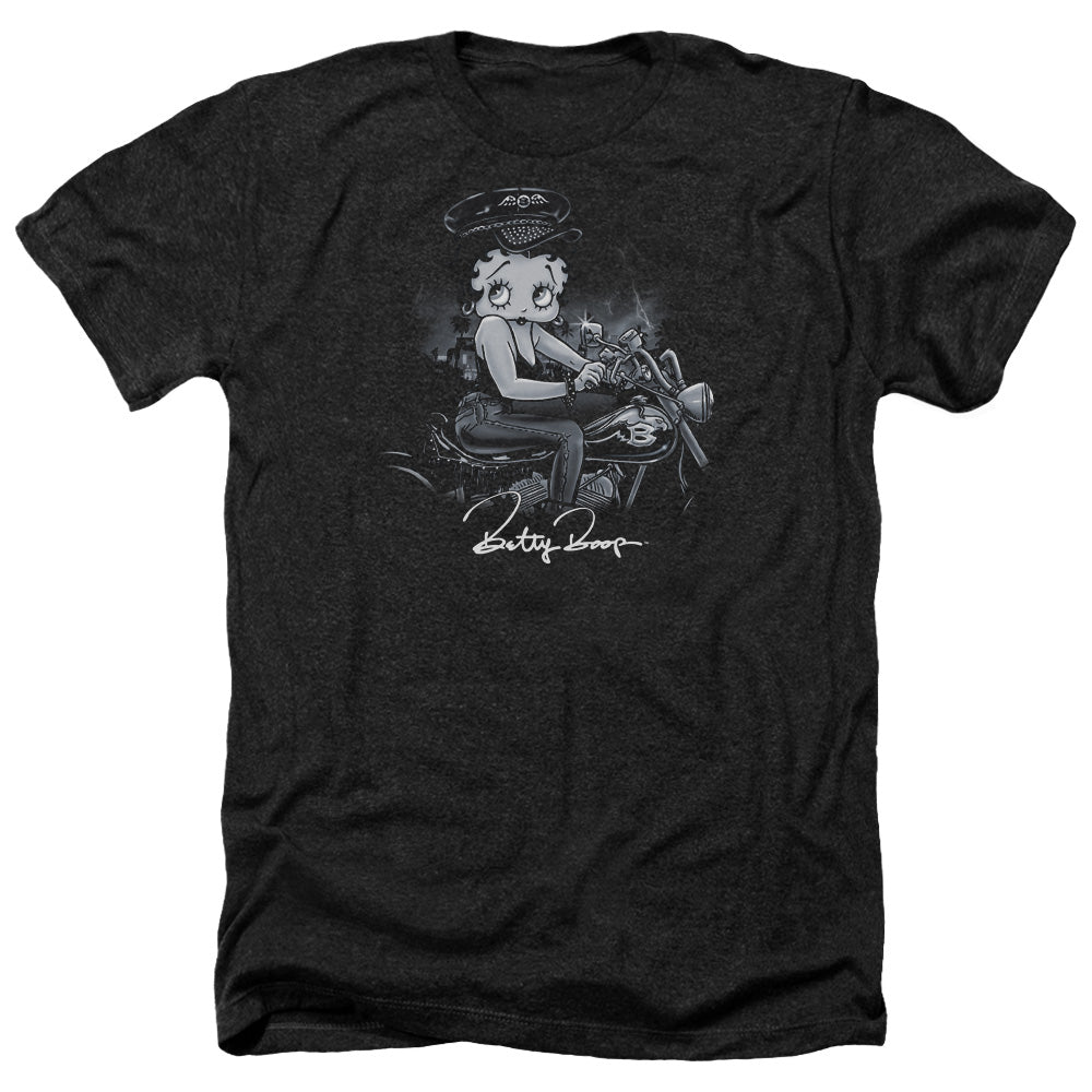 Betty Boop - Storm Rider Adult Regular Fit Heather Short product image 1