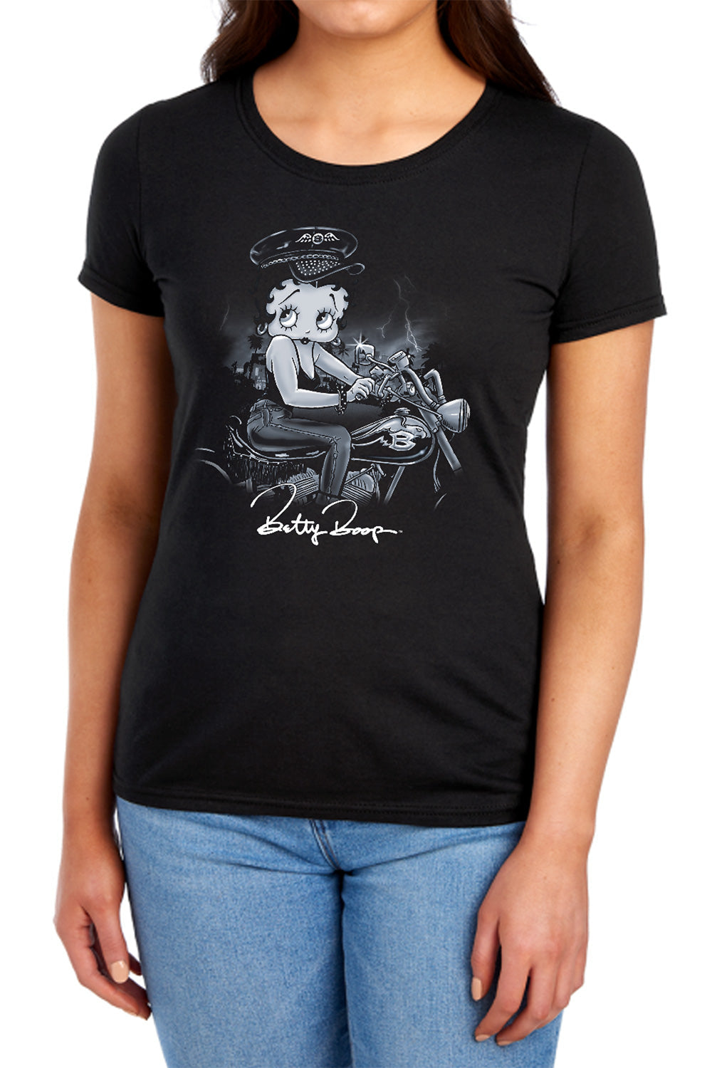 Betty Boop - Storm Rider Women's Short Sleeve product image 1