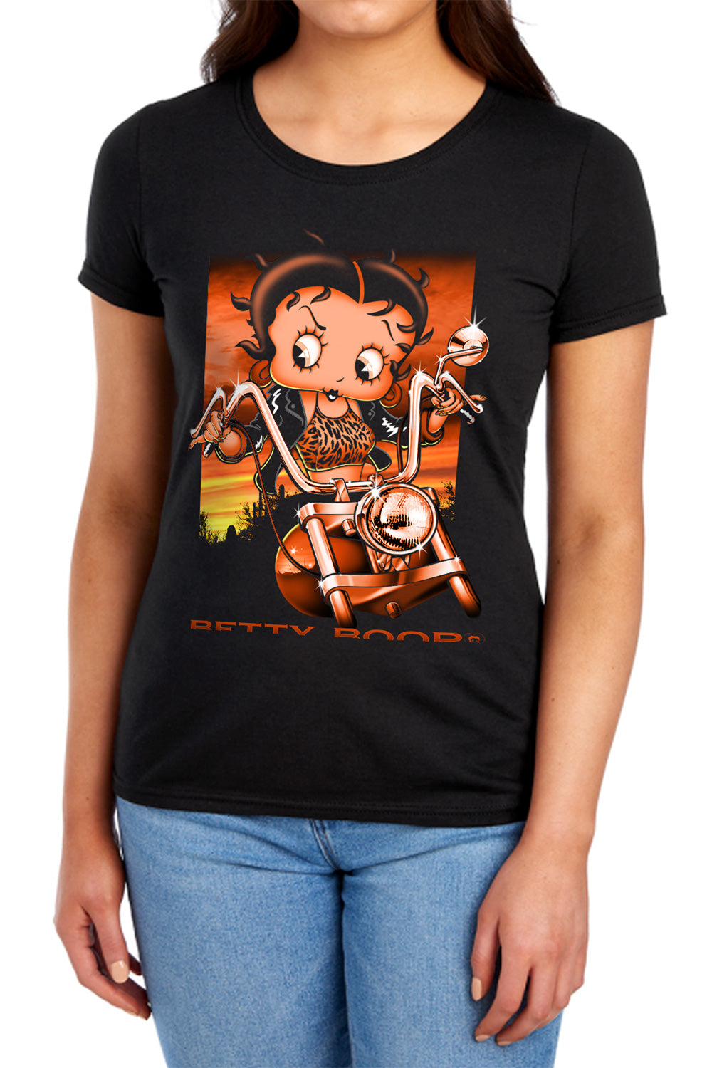 Betty Boop - Sunset Rider Women's Short Sleeve product image 1