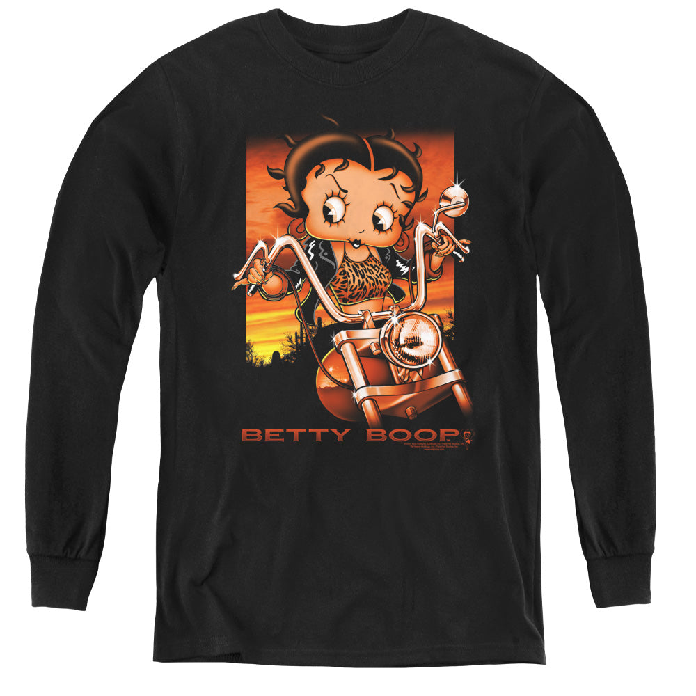 Betty Boop - Sunset Rider L - S Youth product image 1
