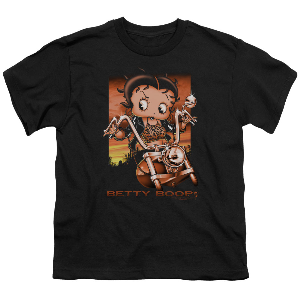Betty Boop - Sunset Rider Youth Short Sleeve product image 1