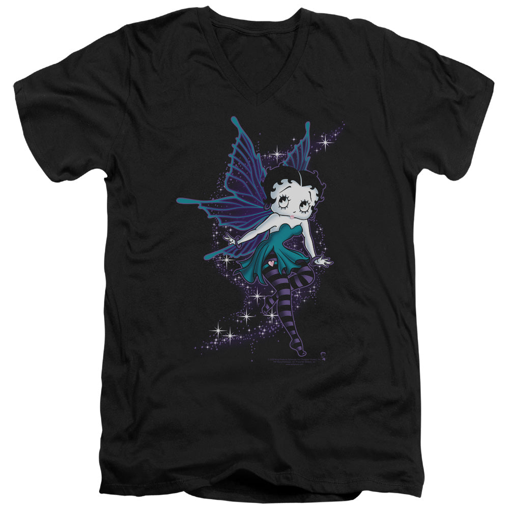 Betty Boop - Sparkle Fairy Adult Slim Fit V Neck Cotton product image 1
