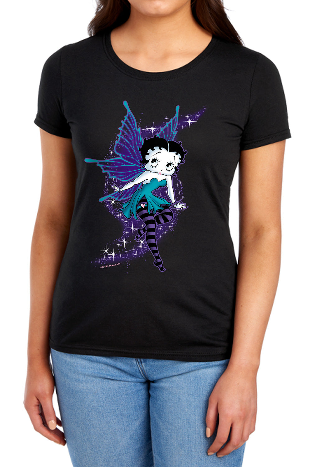 Betty Boop - Sparkle Fairy Women's Short Sleeve product image 1