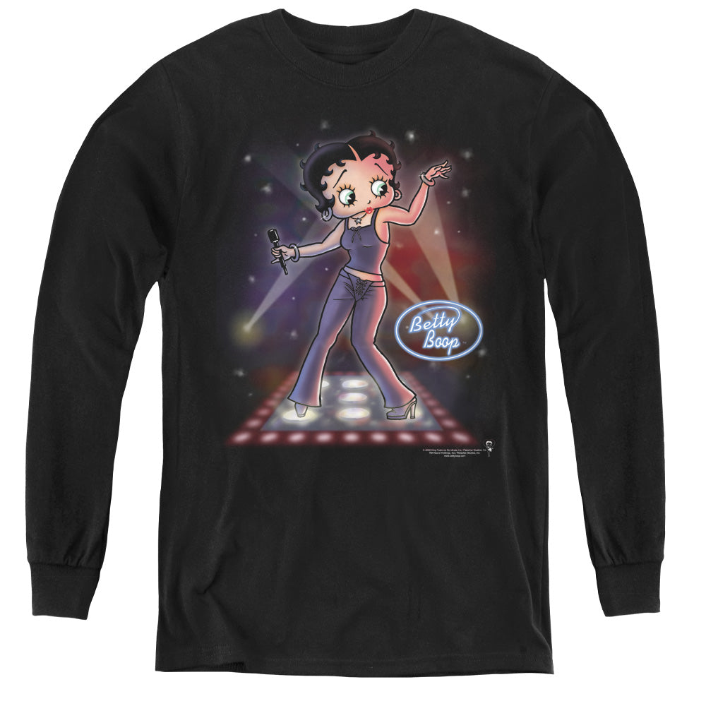 Betty Boop - Pop Star L - S Youth product image 1