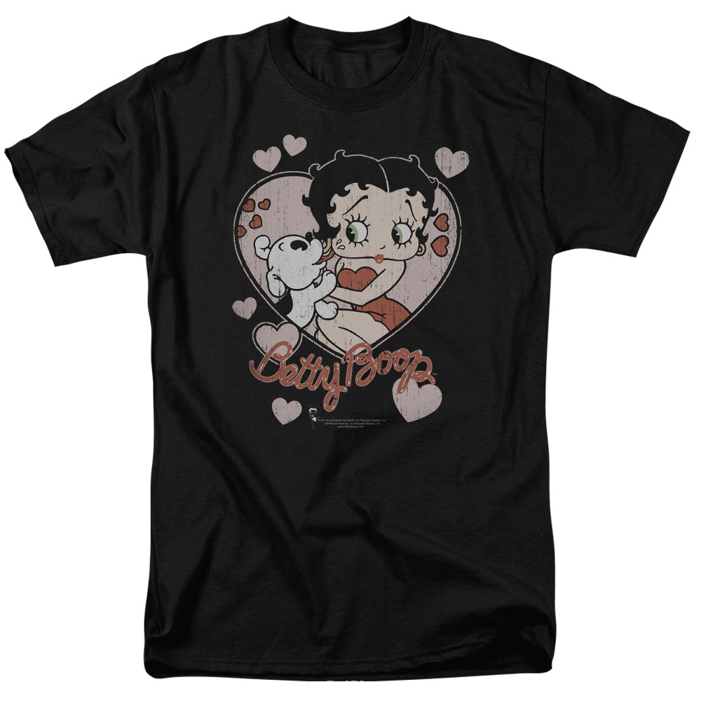 Betty Boop - Classic Kiss Adult Regular Fit Short Sleeve product image 1