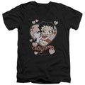 Betty Boop - Classic Kiss Adult Slim Fit V Neck Cotton product image 1