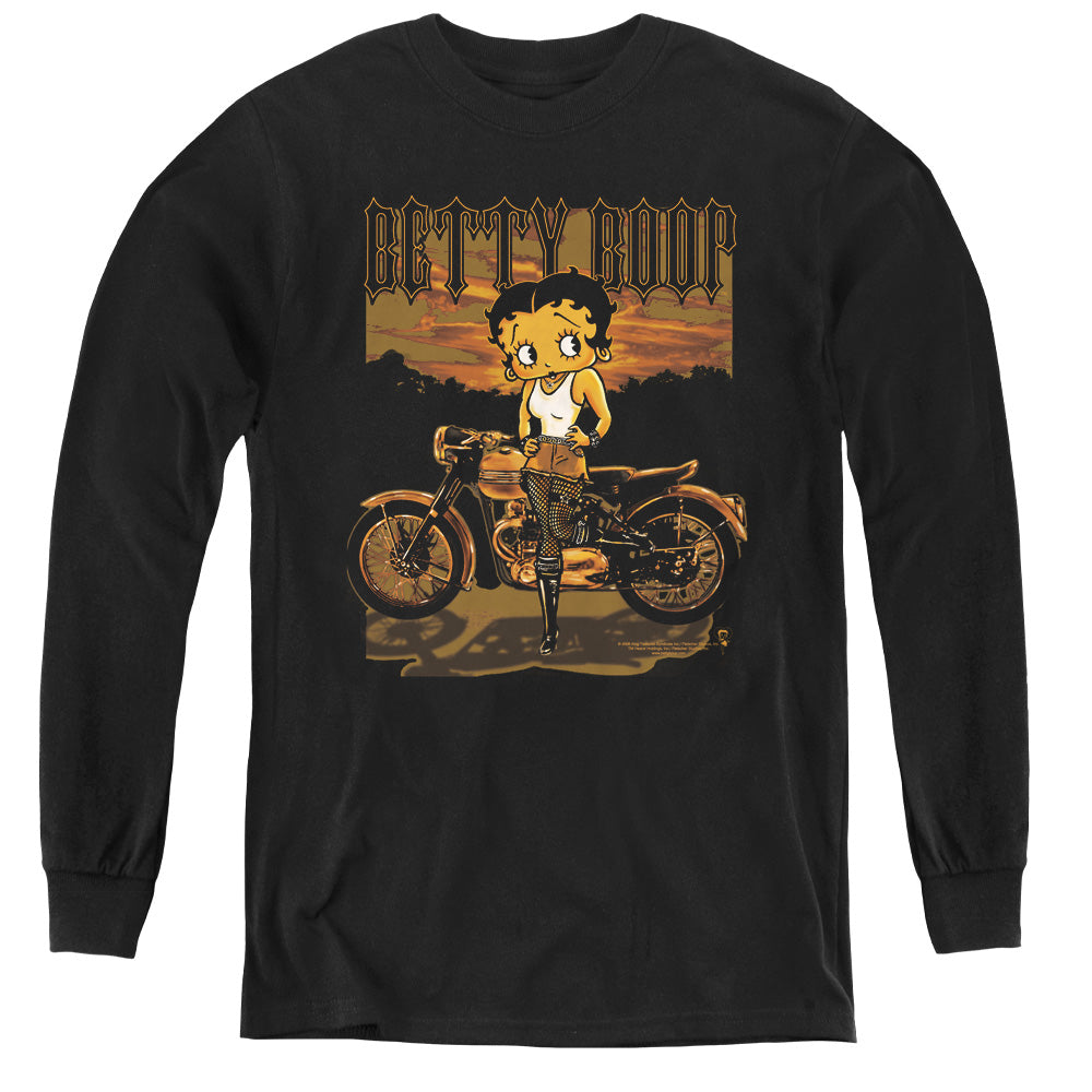 Betty Boop - Rebel Rider L - S Youth product image 1