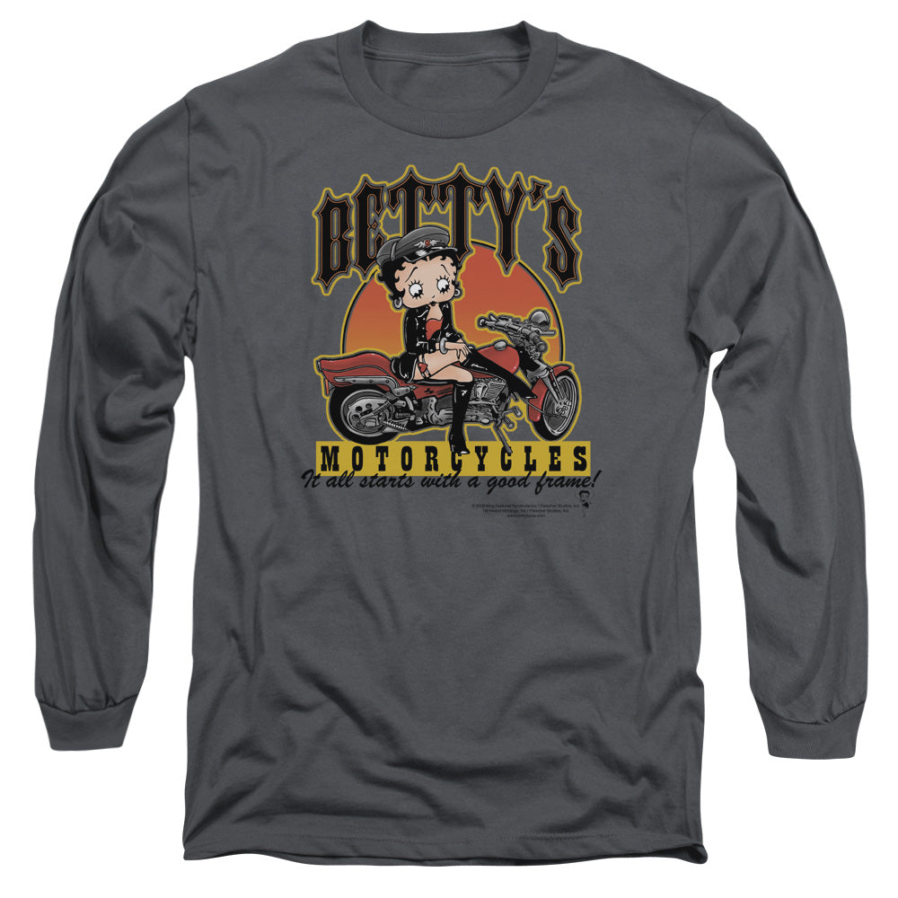 Betty Boop - Bettys Motorcycles Adult Long Sleeve product image 1