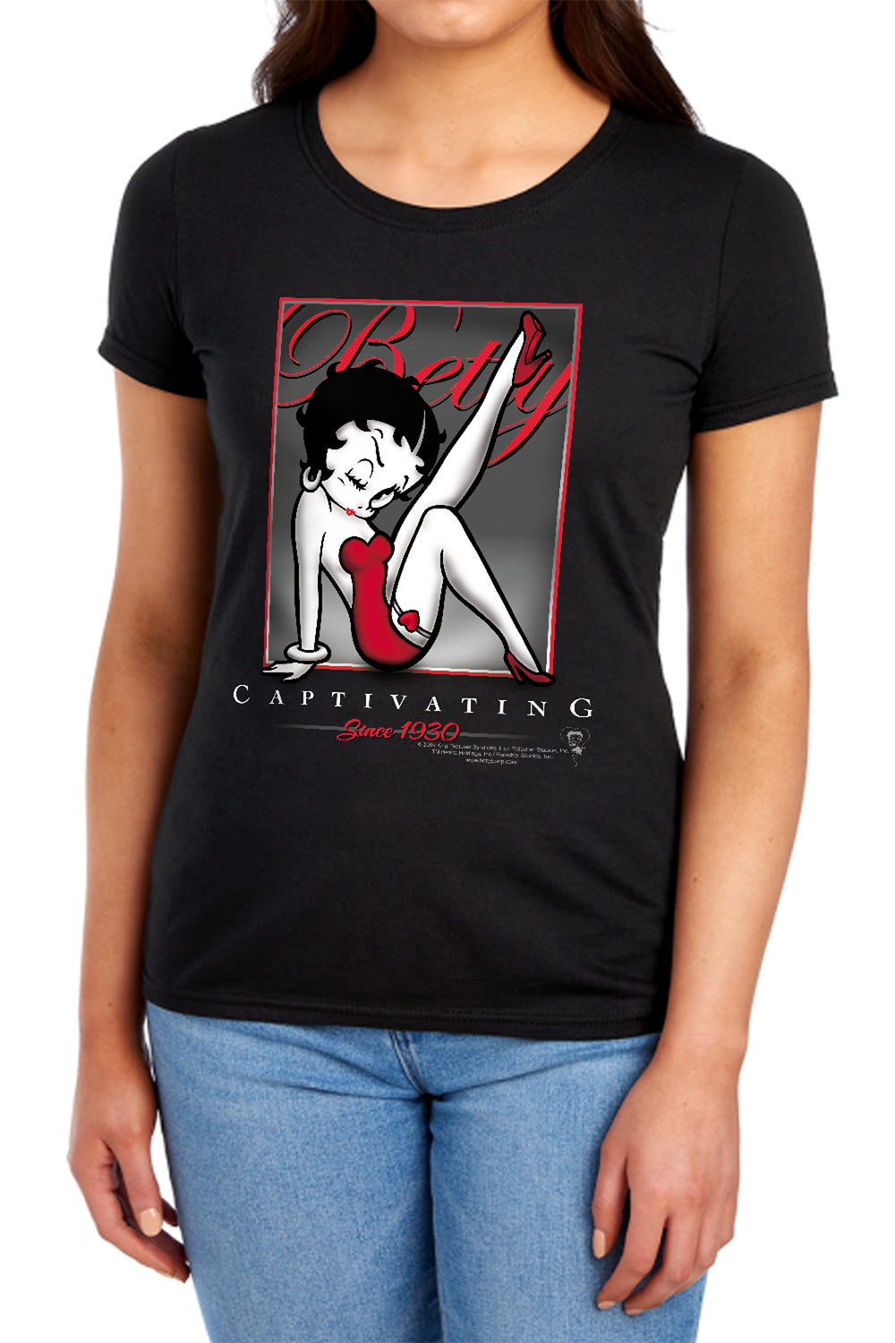 Betty Boop - Captivating Women's Short Sleeve product image 1