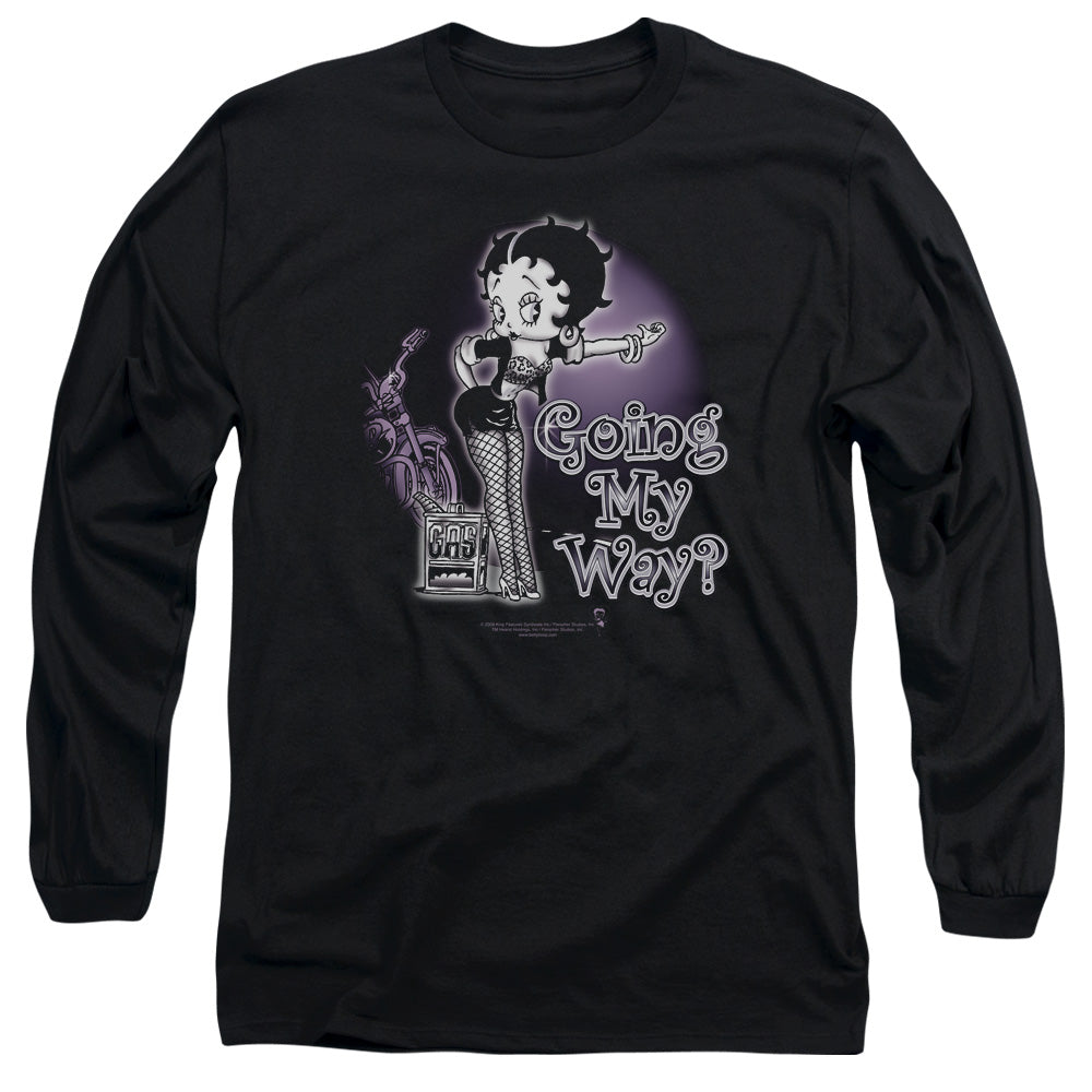 Betty Boop - My Way Adult Long Sleeve product image 1