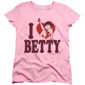 Betty Boop - I Heart Women's Short Sleeve product image 1