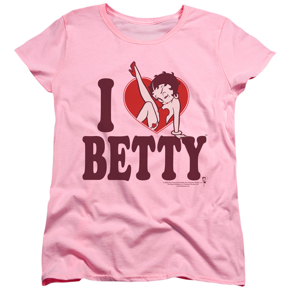 Betty Boop - I Heart Women's Short Sleeve product image 1
