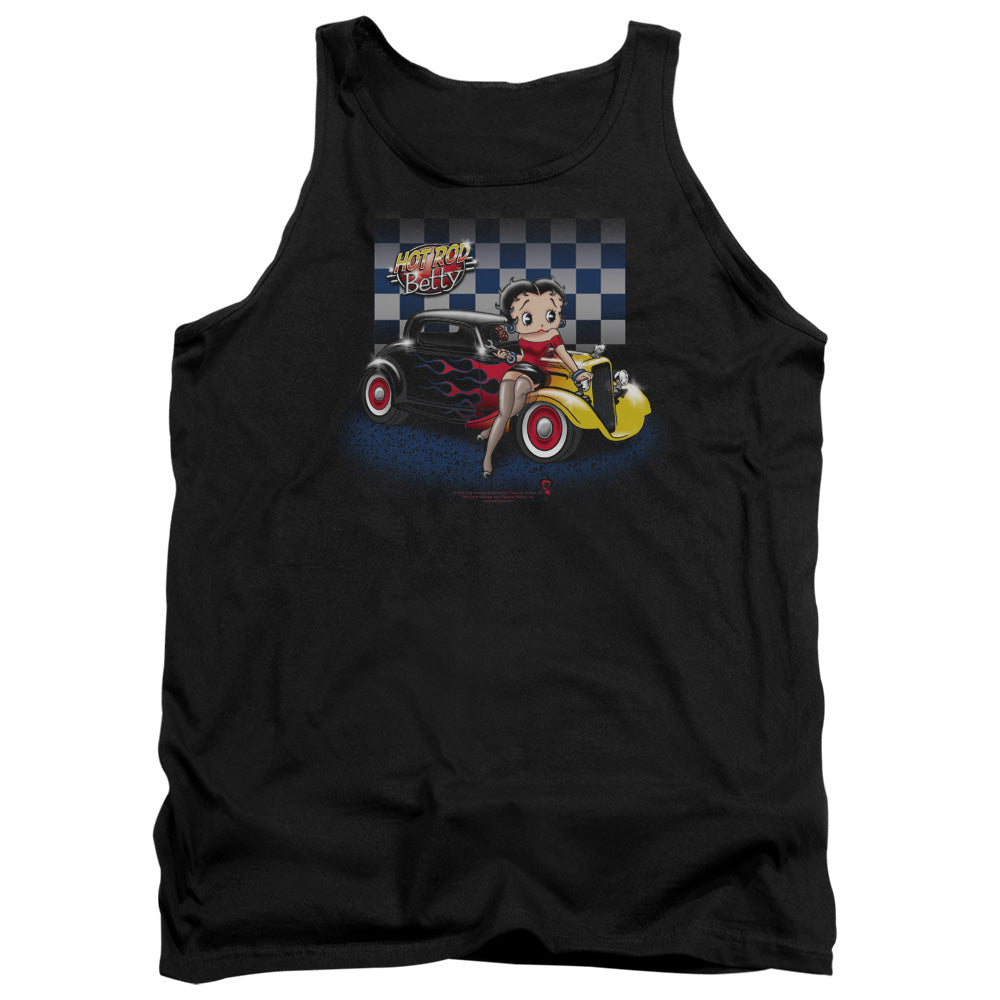 Betty Boop - Hot Rod Boop Adult Tank Top