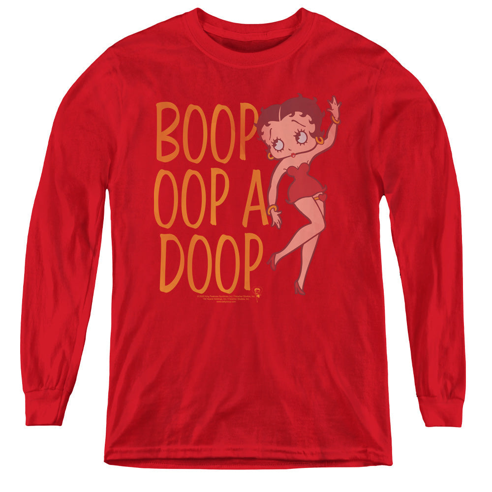 Betty Boop - Classic Oop L - S Youth product image 1