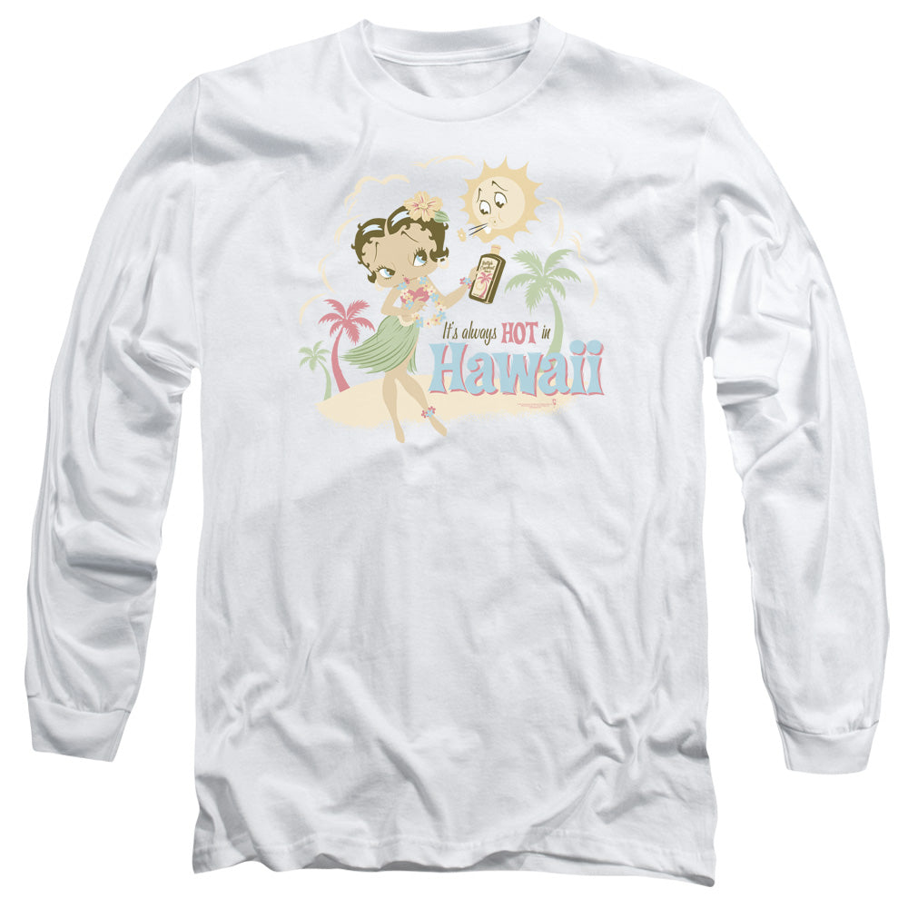 Betty Boop - Hot In Hawaii Adult Long Sleeve product image 1