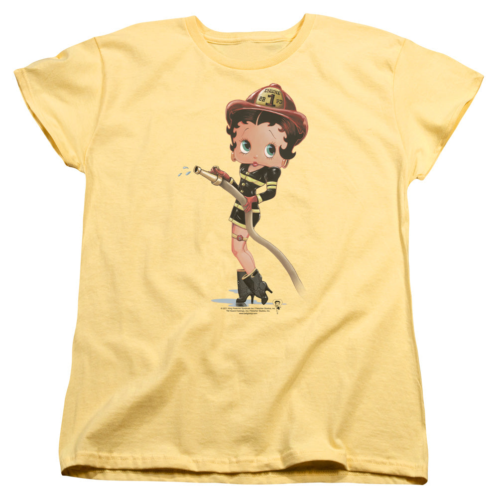 Betty Boop - Firefighter Women's Short Sleeve product image 1