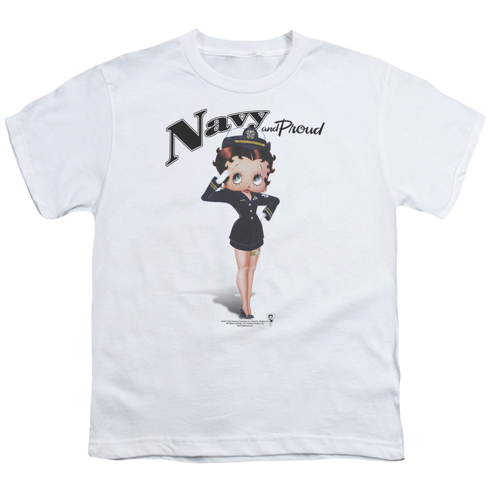 Betty Boop - Navy Youth Short Sleeve product image 1