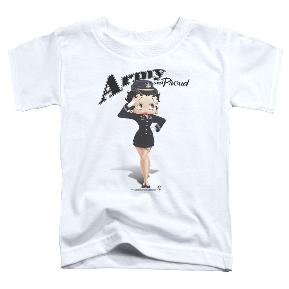 Betty Boop - Army Toddler Short Sleeve product image 1