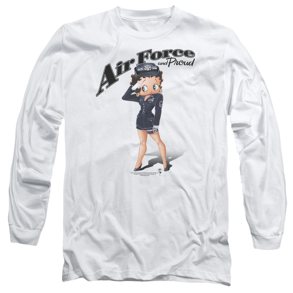 Betty Boop - Air Force Adult Long Sleeve product image 1