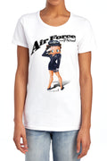 Betty Boop - Air Force Women's Short Sleeve product image 1