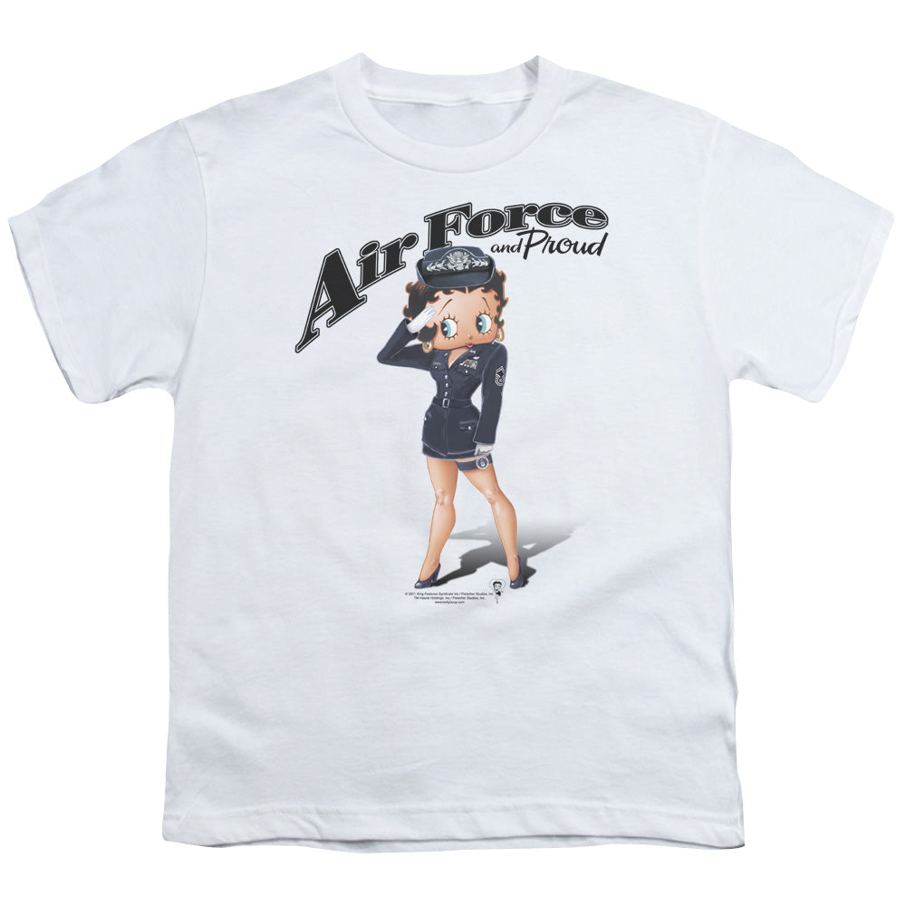 Betty Boop - Air Force Youth Short Sleeve product image 1