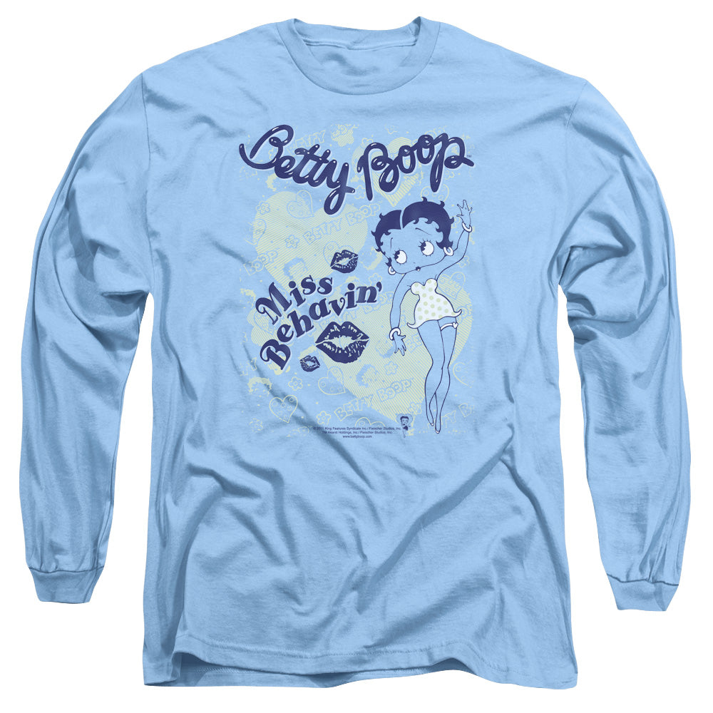 Betty Boop - Miss Behavin Adult Long Sleeve product image 1