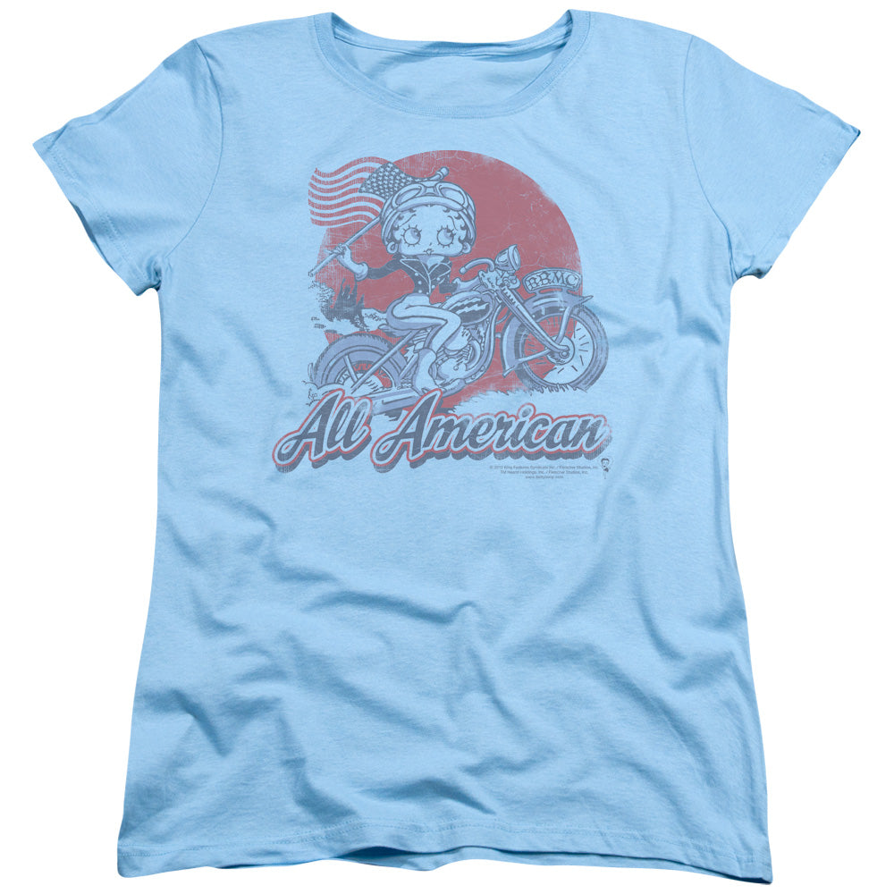 Betty Boop - All American Biker Women's Short Sleeve product image 1