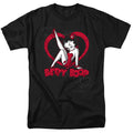Betty Boop - Scrolling Hearts Adult Regular Fit Short Sleeve product image 1
