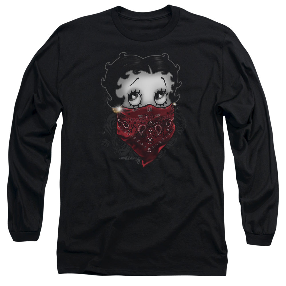 Betty Boop - Bandana & Roses Adult Long Sleeve product image 1
